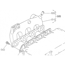 Коллектор впускной Kubota D1105